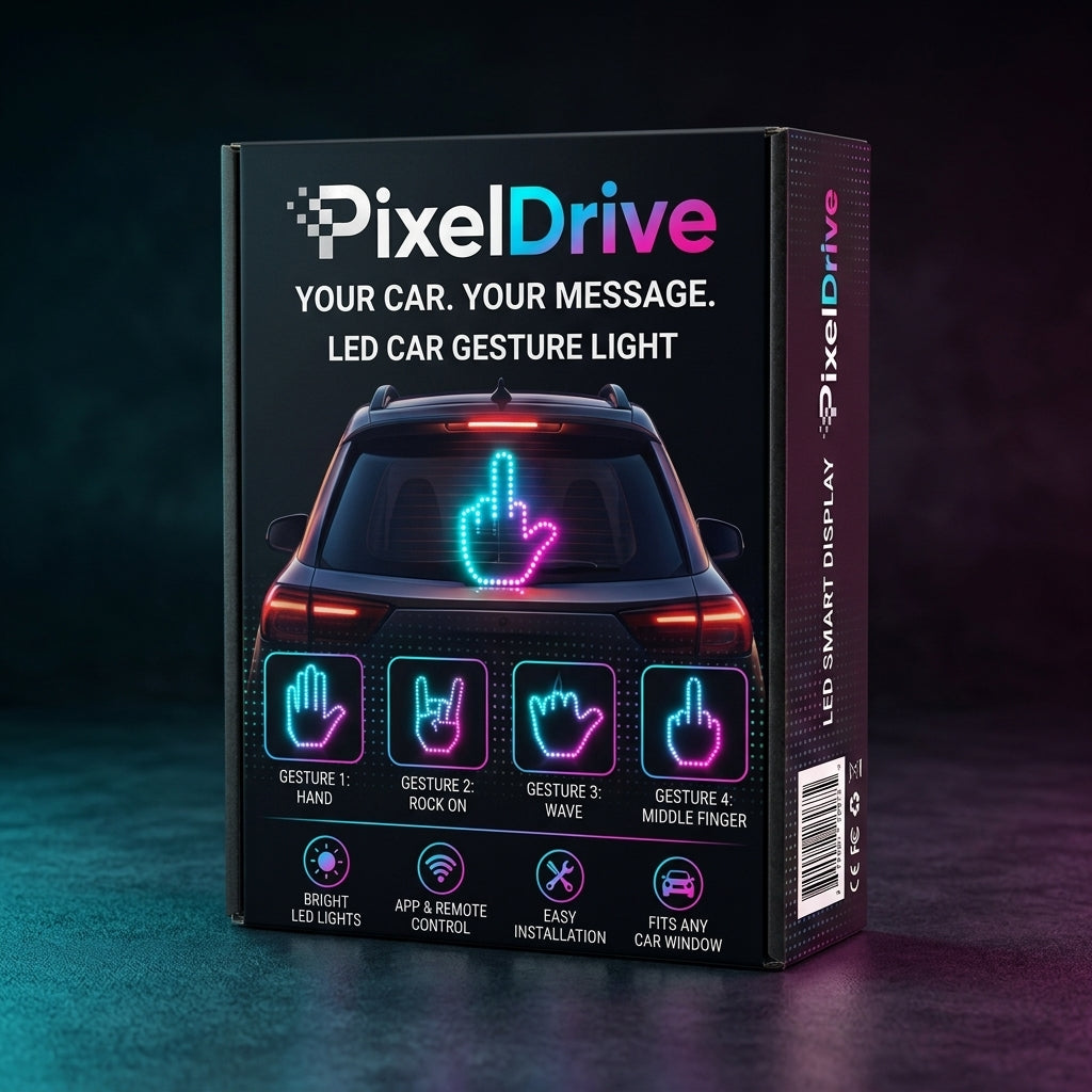Pixel Drive - Led Hand Sign