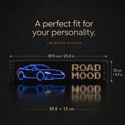 Pixel Drive Car Display