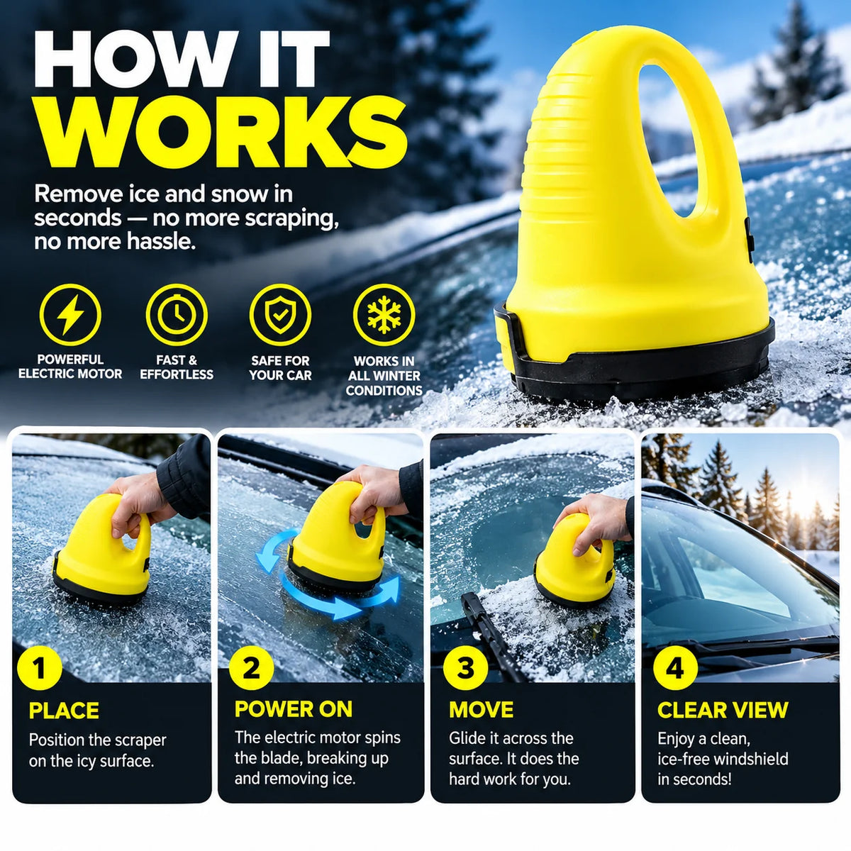 Frost Edge Ice Scraper