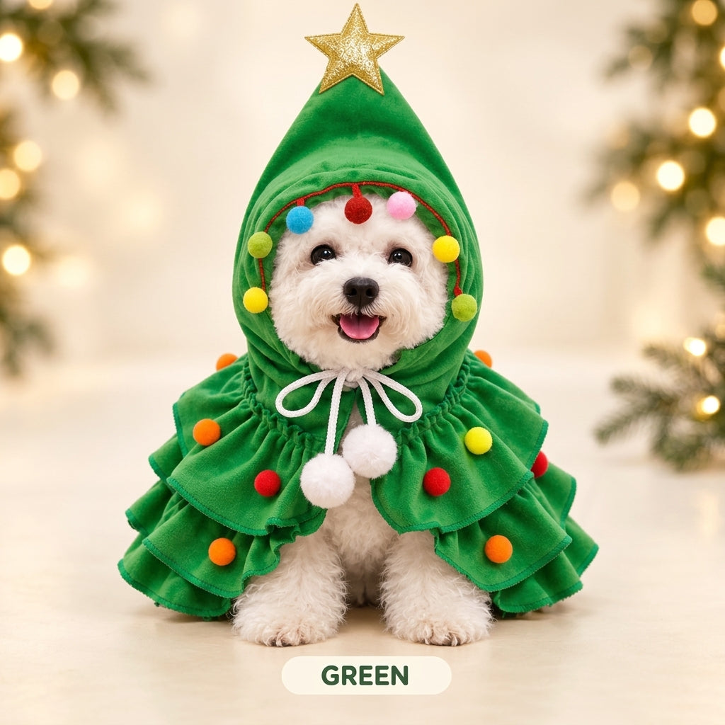 Christmas Tree Pet Costume