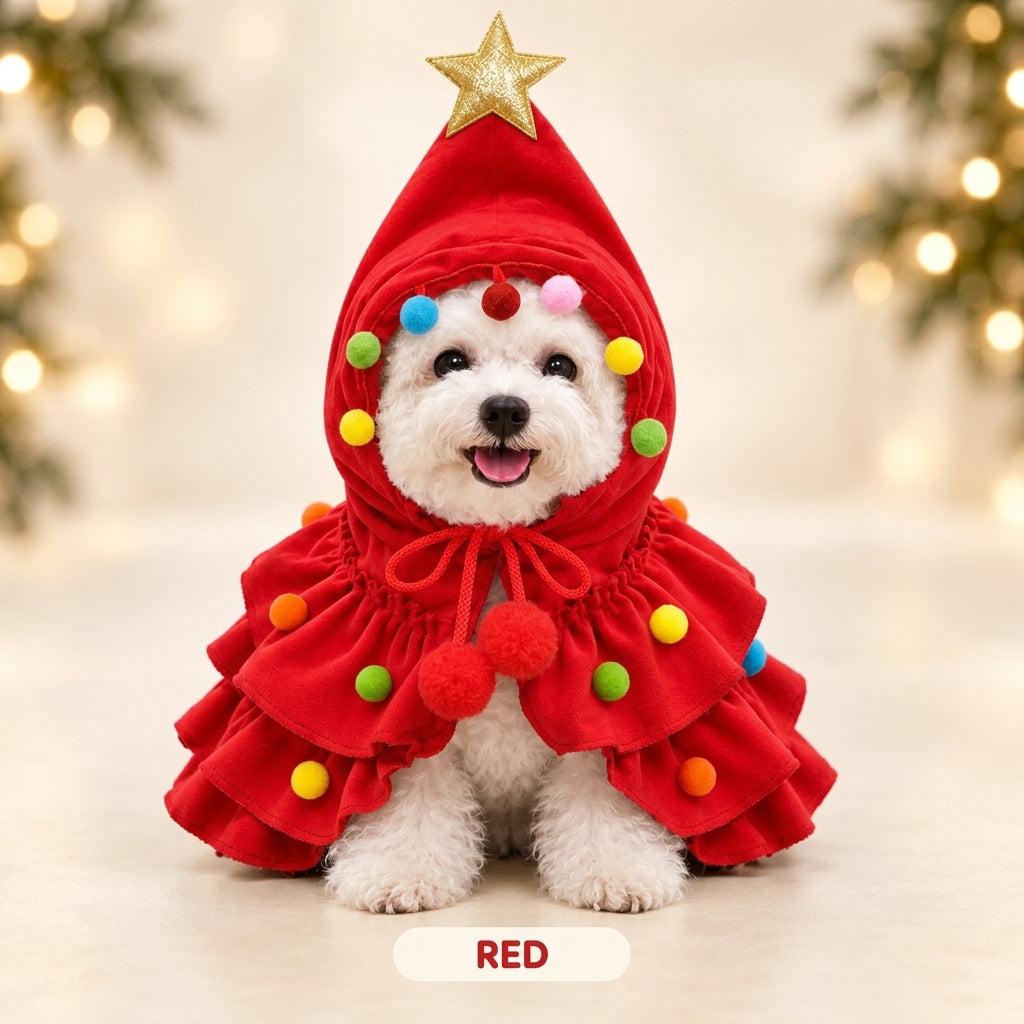 Christmas Tree Pet Costume