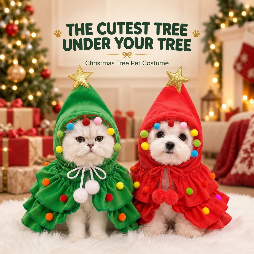 Christmas Tree Pet Costume