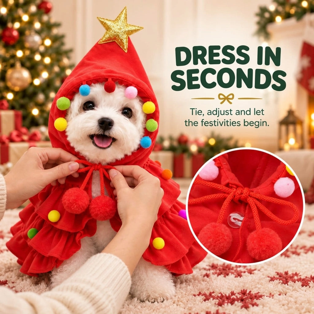 Christmas Tree Pet Costume