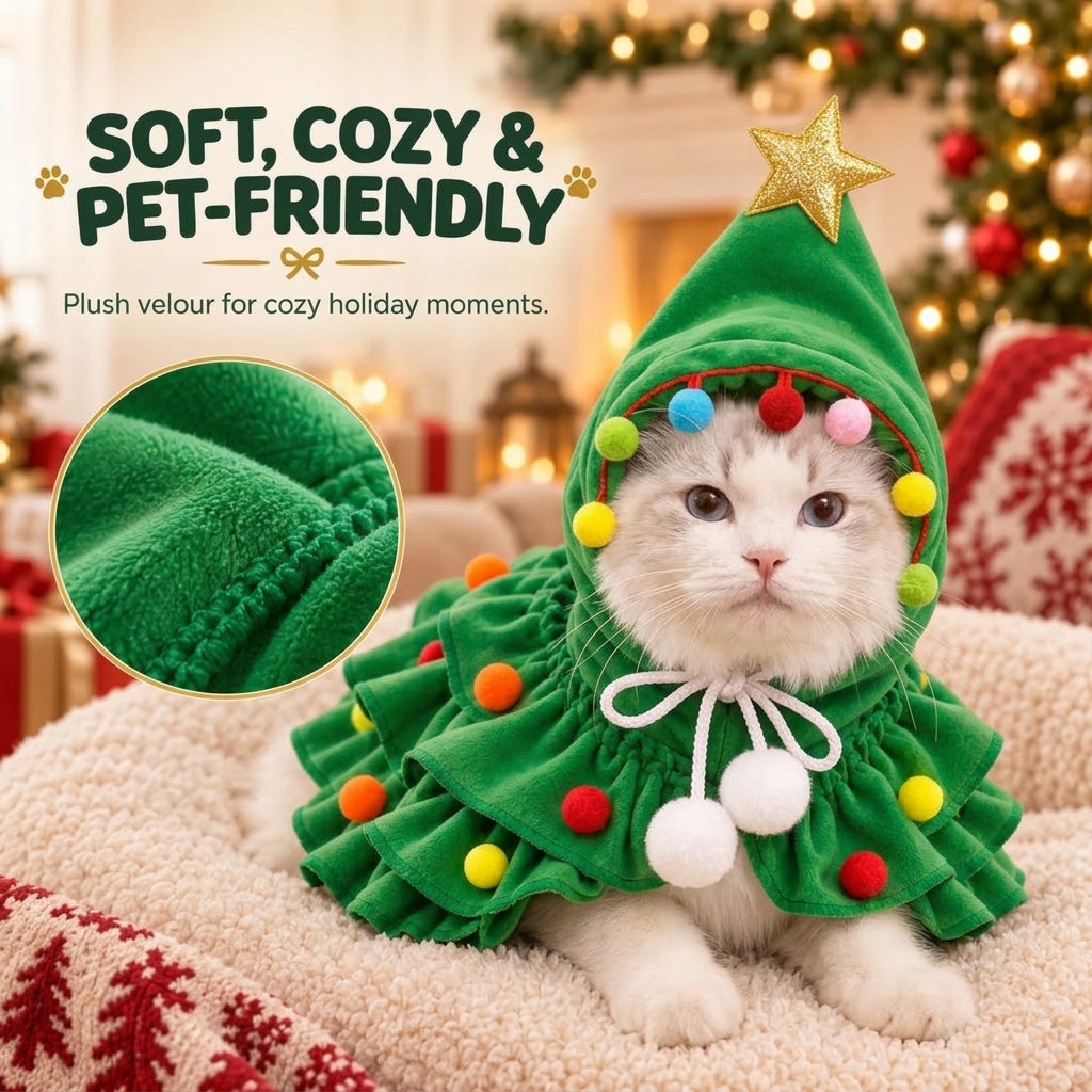 Christmas Tree Pet Costume